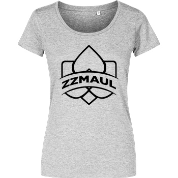 Der Keller Der Keller - ZZMaul T-Shirt Damenshirt heather grey