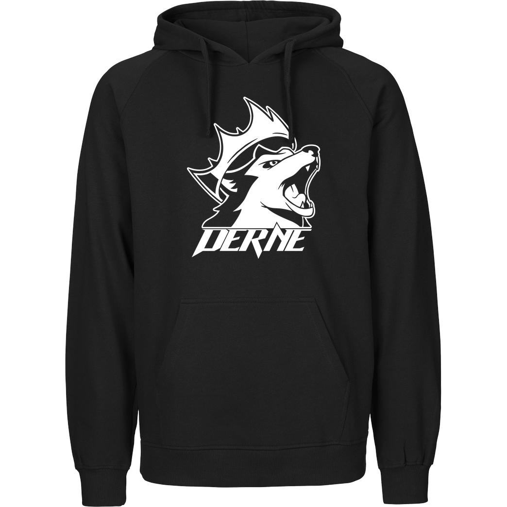 Derne Derne - Howling Wolf Sweatshirt Fairtrade Hoodie