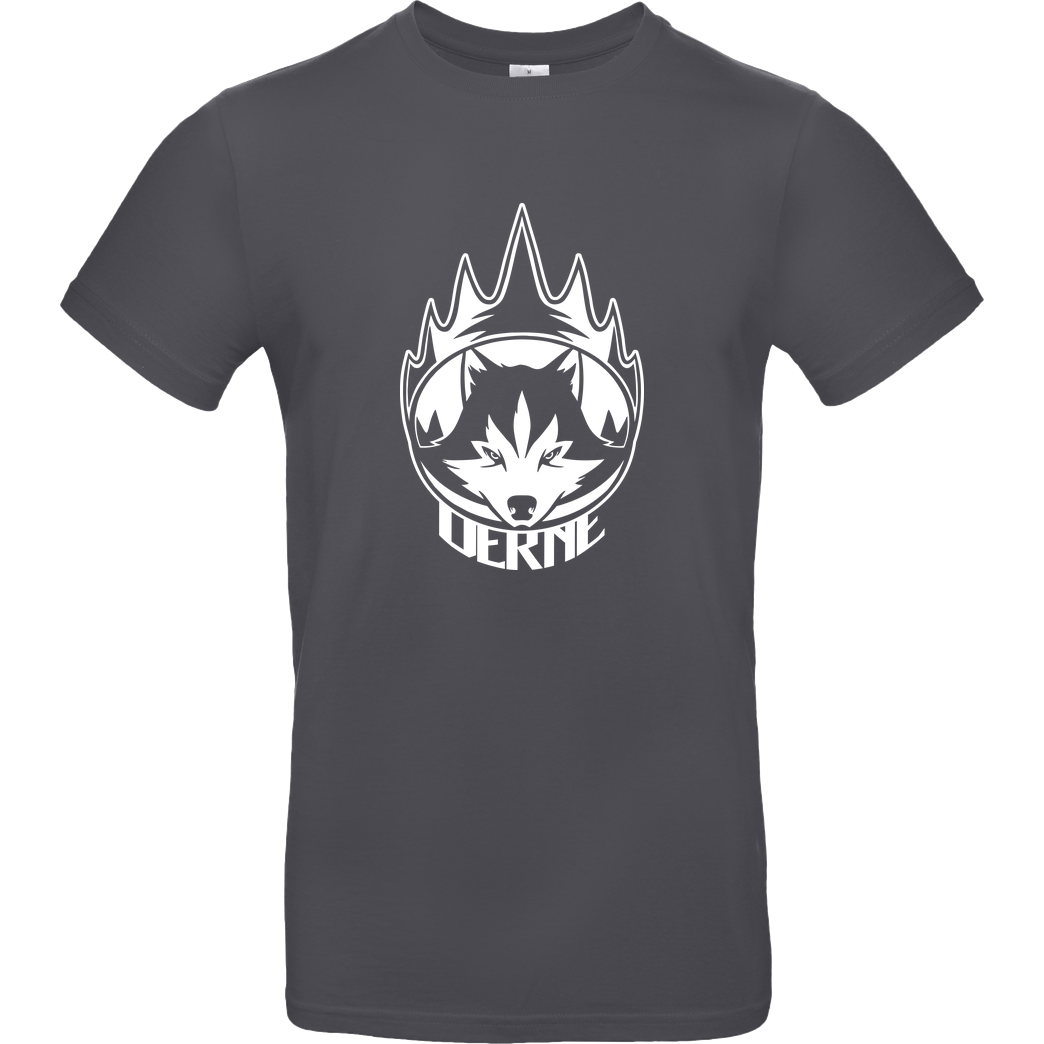 Derne Derne - Wolf T-Shirt B&C EXACT 190 - Dark Grey