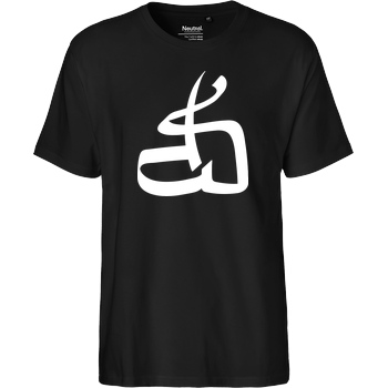 DerSorbus DerSorbus - Kalligraphie Logo T-Shirt Fairtrade T-Shirt - schwarz