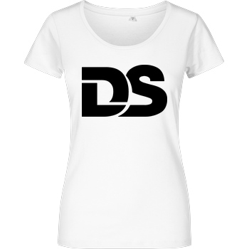 DerSorbus DerSorbus - Old school Logo T-Shirt Damenshirt weiss