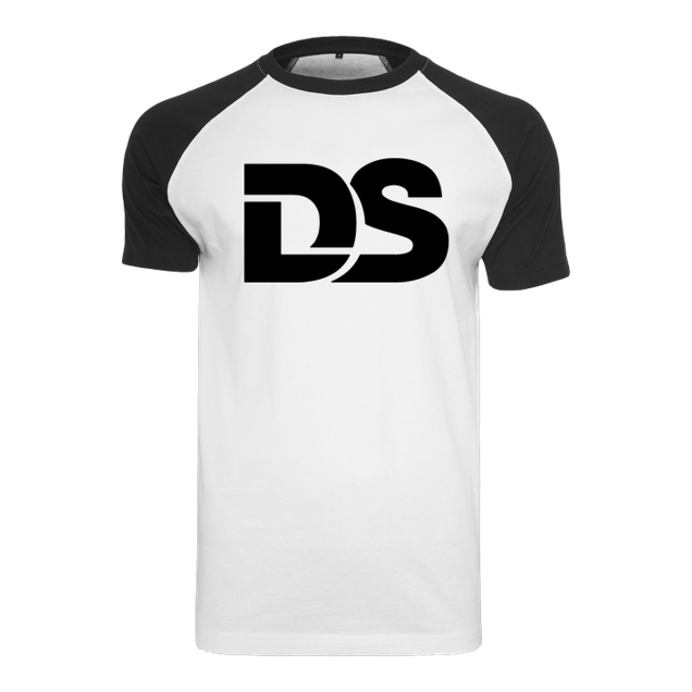 DerSorbus - DerSorbus - Old school Logo - T-Shirt - Raglan-Shirt weiß