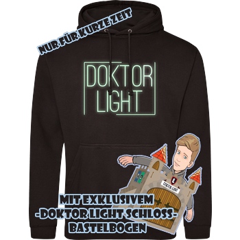 DOKTOR LIGHT Doktor Light - DL Glow in the Dark Sweatshirt JH Hoodie - Schwarz