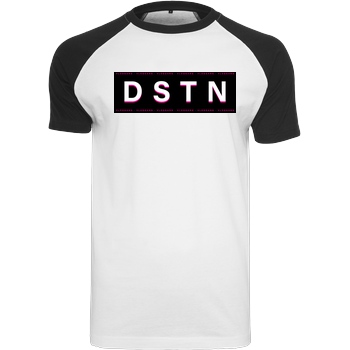 Dustin Dustin Naujokat - DSTN T-Shirt Raglan-Shirt weiß