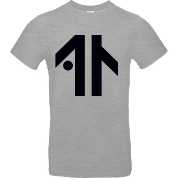 Dustin Dustin Naujokat - Logo T-Shirt B&C EXACT 190 - heather grey