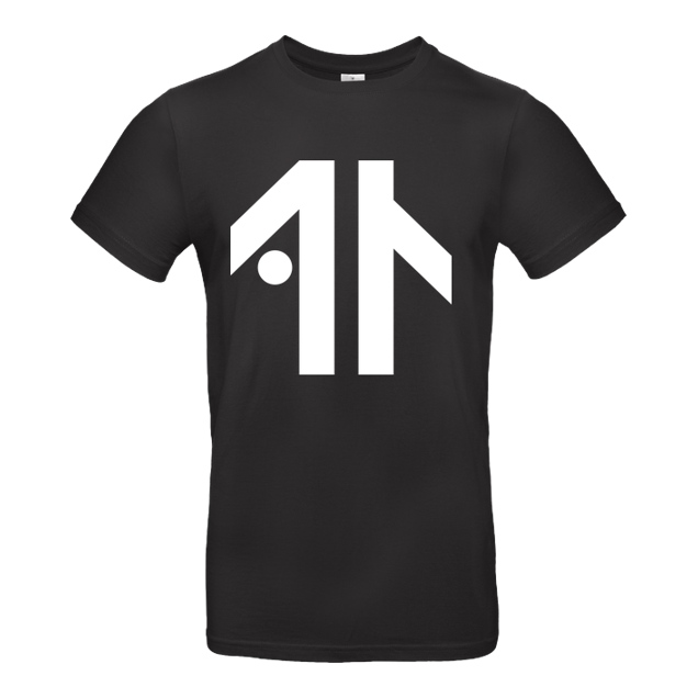 Dustin - Dustin Naujokat - Logo - T-Shirt - B&C EXACT 190 - Schwarz