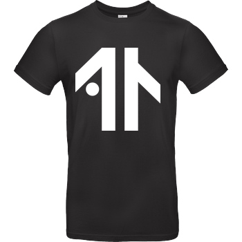 Dustin Dustin Naujokat - Logo T-Shirt B&C EXACT 190 - Schwarz