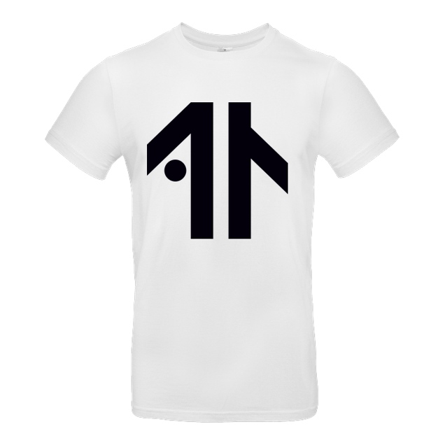Dustin - Dustin Naujokat - Logo - T-Shirt - B&C EXACT 190 - Weiß