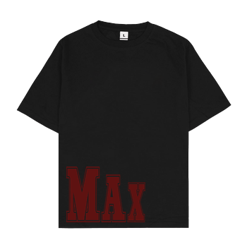 Echtso - Max Oversize T-Shirt - Schwarz
