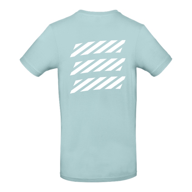 Echtso - Echtso - Striped Logo - T-Shirt - B&C EXACT 190 - Mint