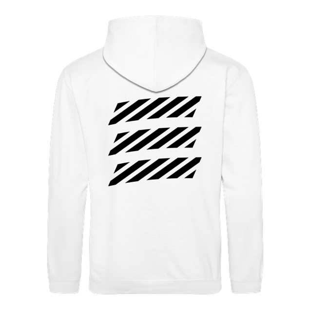 Echtso - Echtso - Striped Logo - Sweatshirt - JH Hoodie - Weiß