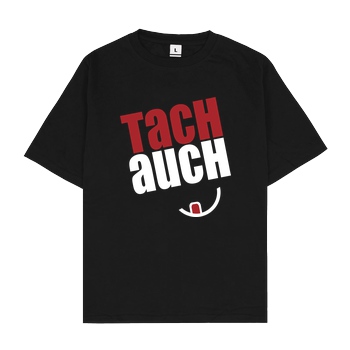 Ehrliches Essen Ehrliches Essen - Tachauch weiss T-Shirt Oversize T-Shirt - Schwarz