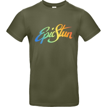 EpicStun EpicStun - Color Logo T-Shirt B&C EXACT 190 - Khaki