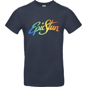 EpicStun EpicStun - Color Logo T-Shirt B&C EXACT 190 - Navy