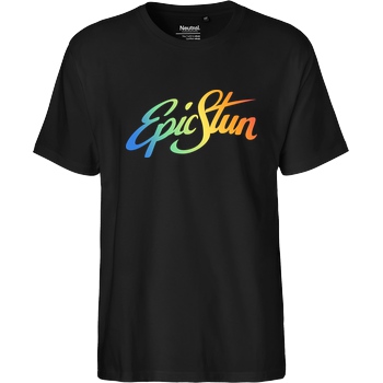 EpicStun EpicStun - Color Logo T-Shirt Fairtrade T-Shirt - schwarz