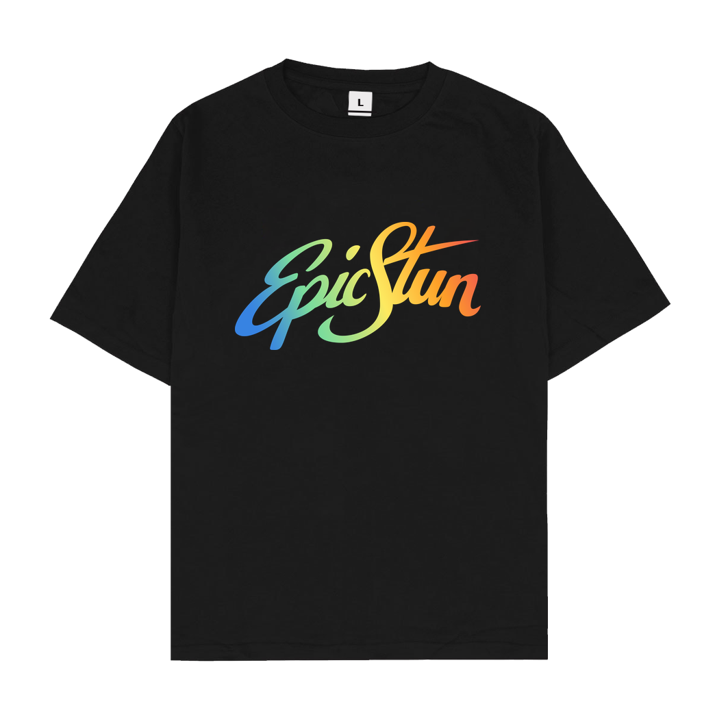 EpicStun EpicStun - Color Logo T-Shirt Oversize T-Shirt - Schwarz