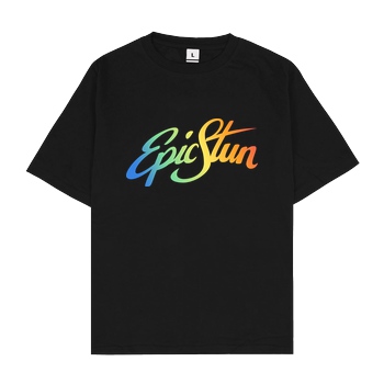 EpicStun EpicStun - Color Logo T-Shirt Oversize T-Shirt - Schwarz