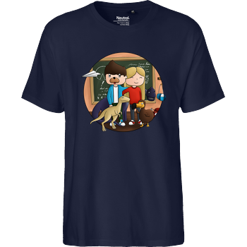 EpicStun - Dino Fairtrade T-Shirt - navy