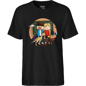EpicStun EpicStun - Dino T-Shirt Fairtrade T-Shirt - schwarz