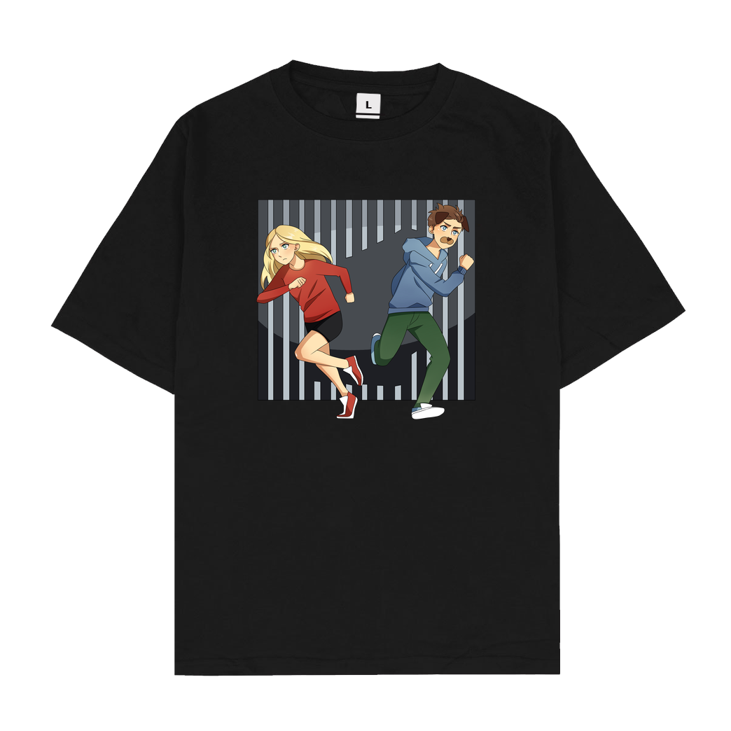 EpicStun EpicStun - Gefängnis T-Shirt Oversize T-Shirt - Schwarz