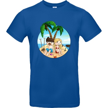 EpicStun EpicStun - Insel T-Shirt B&C EXACT 190 - Royal
