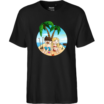 EpicStun - Insel Fairtrade T-Shirt - schwarz
