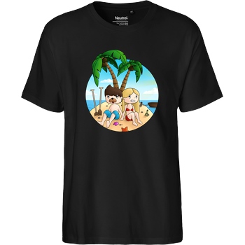 EpicStun EpicStun - Insel T-Shirt Fairtrade T-Shirt - schwarz