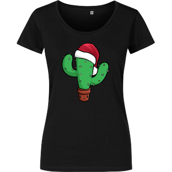 EpicStun - Kaktus Damenshirt schwarz