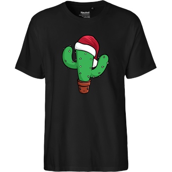 EpicStun EpicStun - Kaktus T-Shirt Fairtrade T-Shirt - schwarz