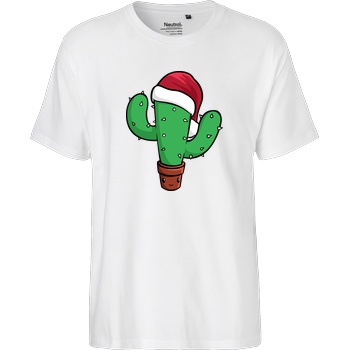 EpicStun EpicStun - Kaktus T-Shirt Fairtrade T-Shirt - weiß