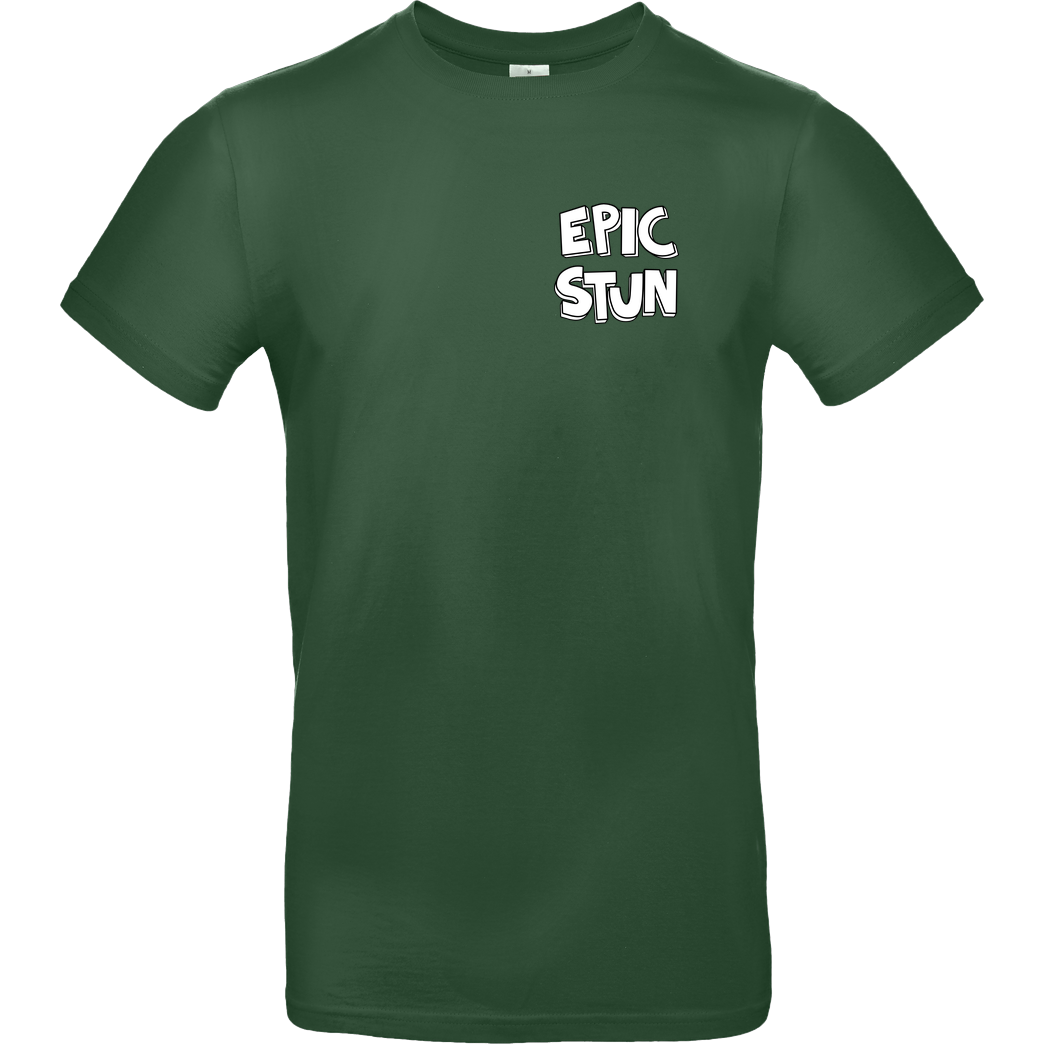 EpicStun EpicStun - Logo T-Shirt B&C EXACT 190 - Flaschengrün
