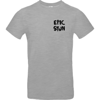 EpicStun EpicStun - Logo T-Shirt B&C EXACT 190 - heather grey