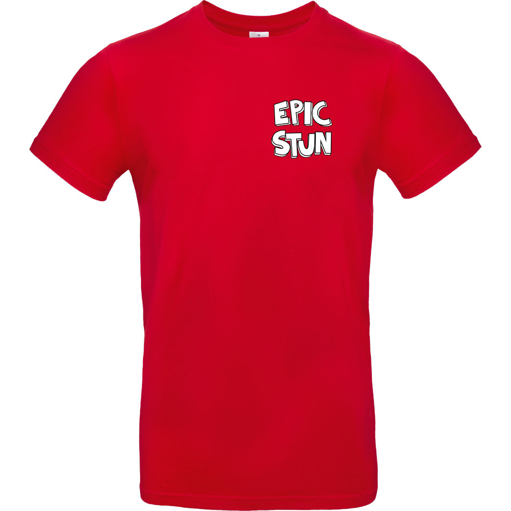 EpicStun EpicStun - Logo T-Shirt B&C EXACT 190 - Rot