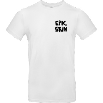 EpicStun EpicStun - Logo T-Shirt B&C EXACT 190 - Weiß