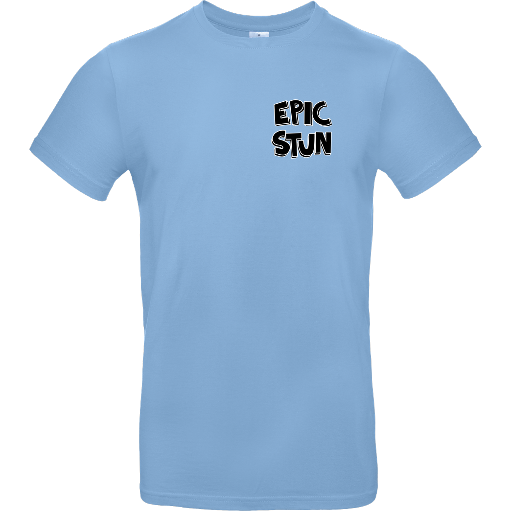 EpicStun EpicStun - Logo T-Shirt B&C EXACT 190 - Hellblau