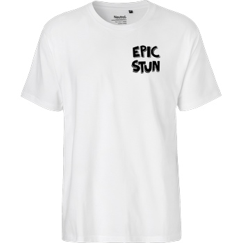 EpicStun EpicStun - Logo T-Shirt Fairtrade T-Shirt - weiß