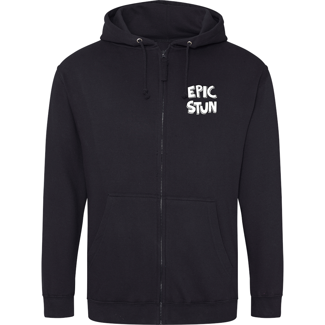 EpicStun EpicStun - Logo Sweatshirt Hoodiejacke schwarz