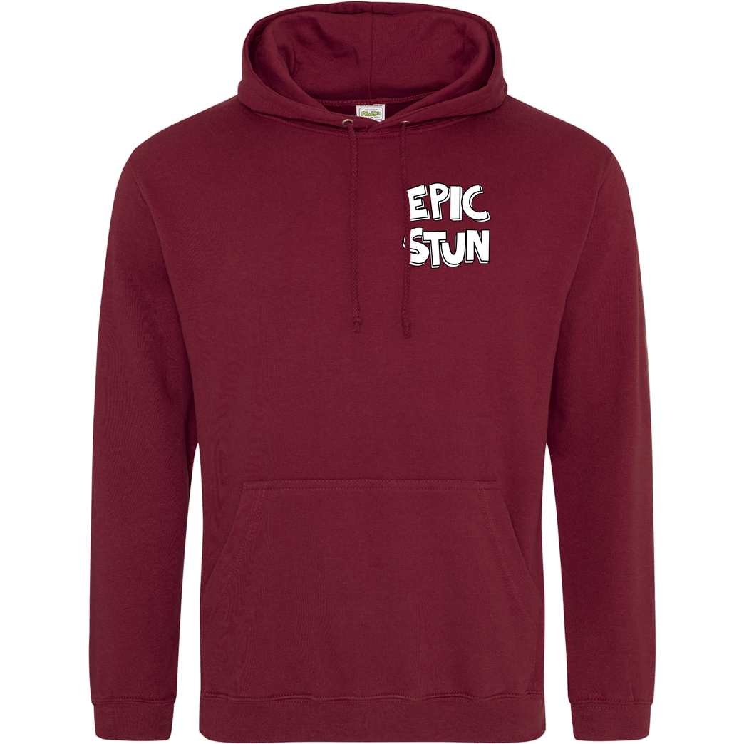 EpicStun EpicStun - Logo Sweatshirt JH Hoodie - Bordeaux