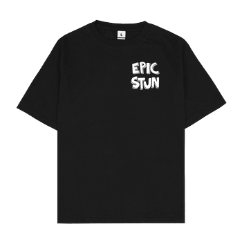 EpicStun EpicStun - Logo T-Shirt Oversize T-Shirt - Schwarz