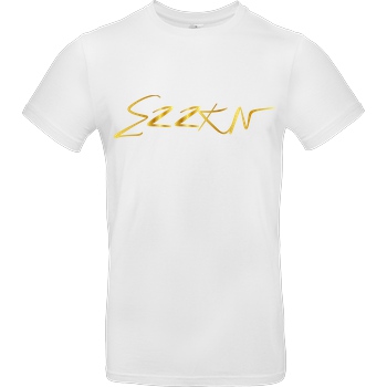 EZZKN EZZKN - EZZKN T-Shirt B&C EXACT 190 - Weiß