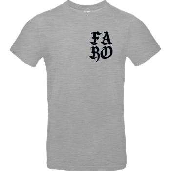 Faro Faro - FARO T-Shirt B&C EXACT 190 - heather grey