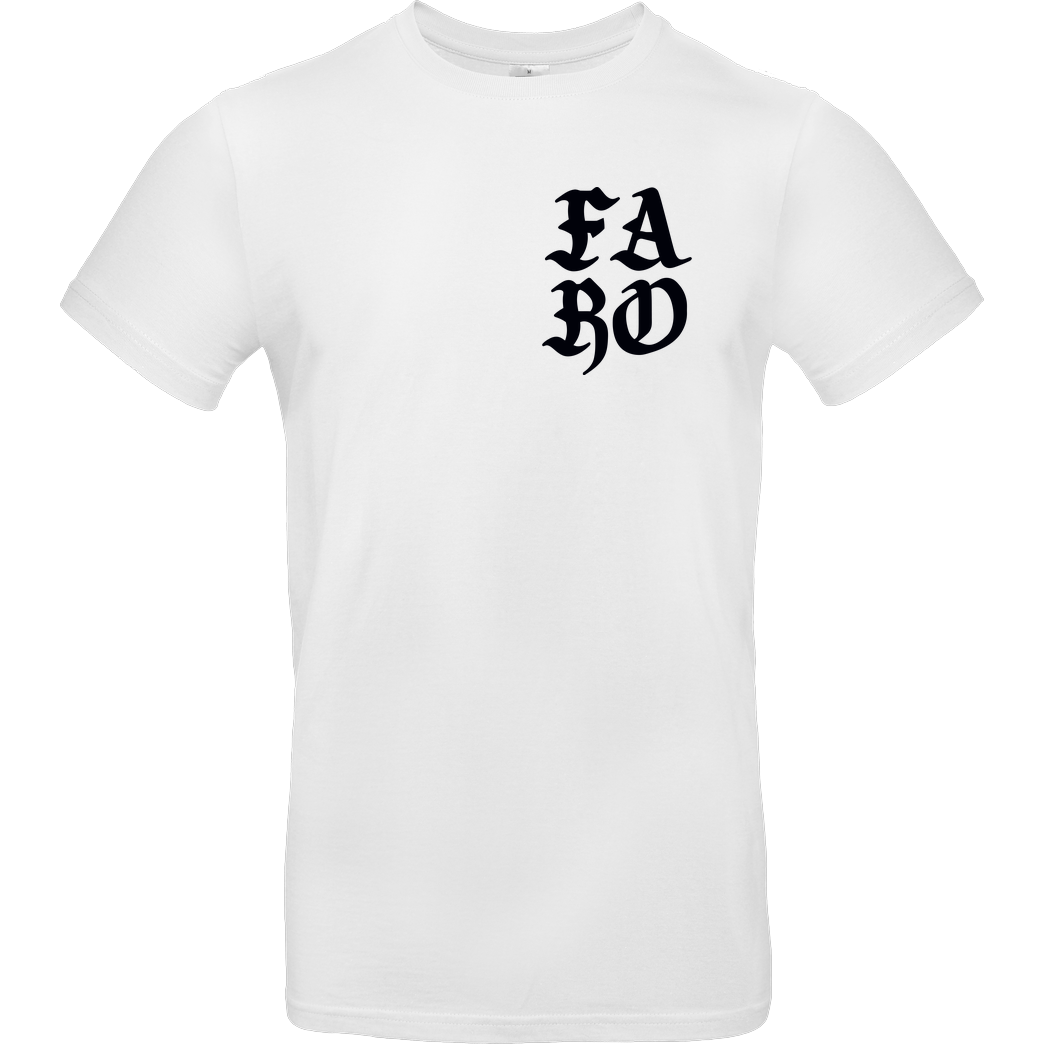 Faro Faro - FARO T-Shirt B&C EXACT 190 - Weiß