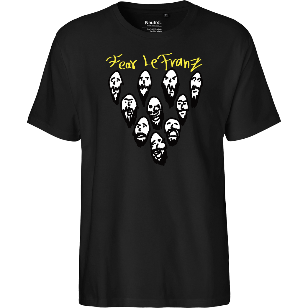 Firlefranz Firlefranz - FearLeFranz T-Shirt Fairtrade T-Shirt - schwarz