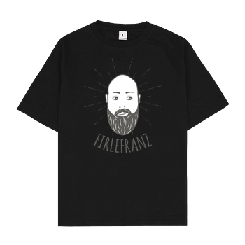 Firlefranz Firlefranz - Logo T-Shirt Oversize T-Shirt - Schwarz