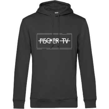 FischerTV - Logo plain B&C HOODED INSPIRE - schwarz