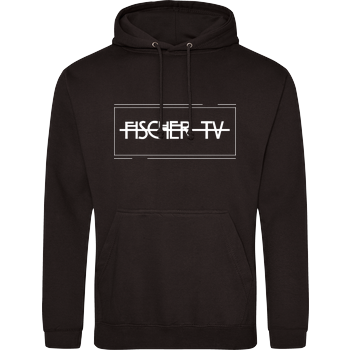 FischerTV - Logo plain JH Hoodie - Schwarz