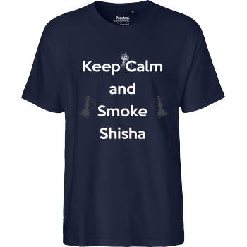 FischerTV - Smoke Sisha Fairtrade T-Shirt - navy