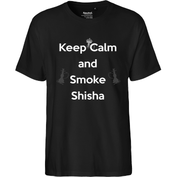 FischerTV - Smoke Sisha Fairtrade T-Shirt - schwarz