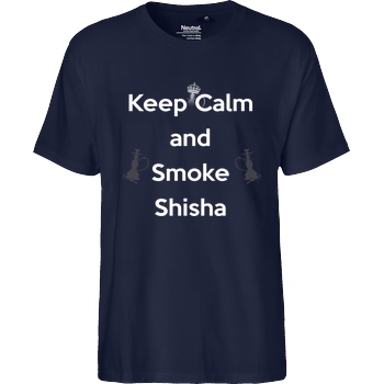 Fischer TV FischerTV - Smoke Sisha T-Shirt Fairtrade T-Shirt - navy