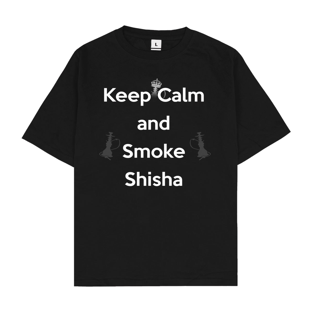 Fischer TV FischerTV - Smoke Sisha T-Shirt Oversize T-Shirt - Schwarz